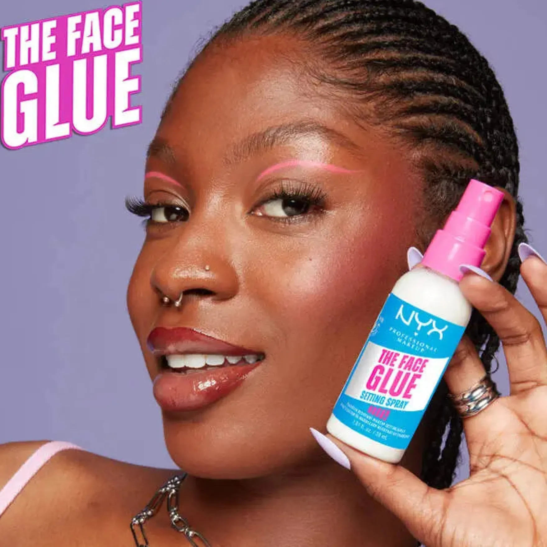 The Face Glue Setting Spray