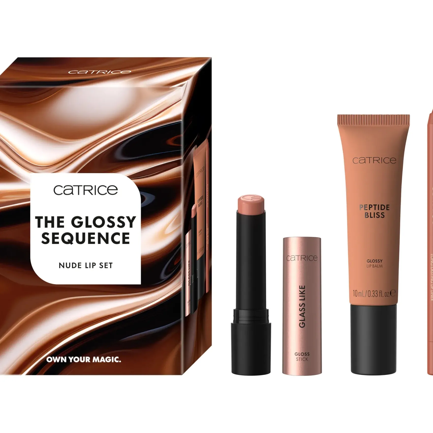 The Glossy Sequence Nude Lip Set Glossible!