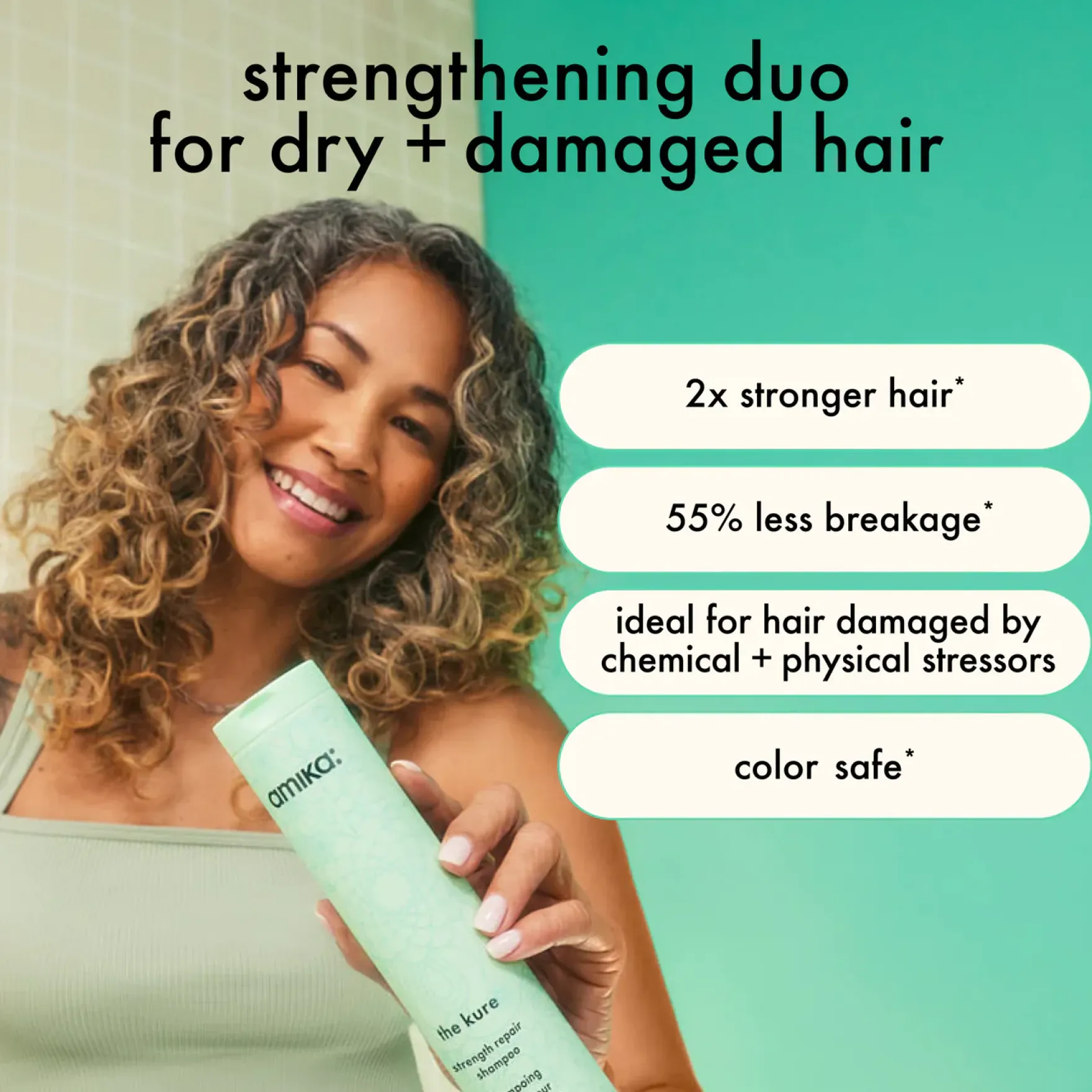 The Kure Strength Repair Shampoo
