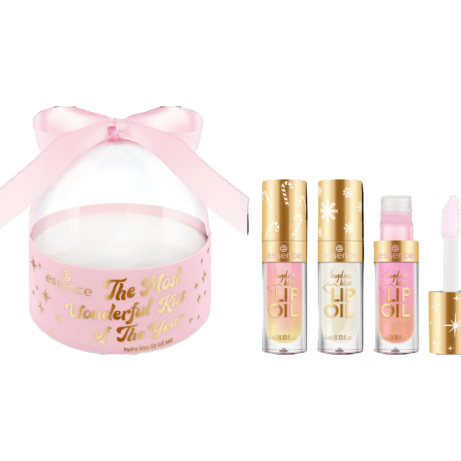 The Most Wonderful Kiss Of The Year Hydra Kiss Lip Oil Set 01