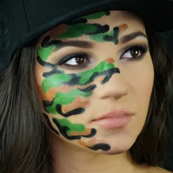 Tri-Color Makeup Palette Camouflage
