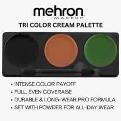 Tri-Color Makeup Palette Camouflage