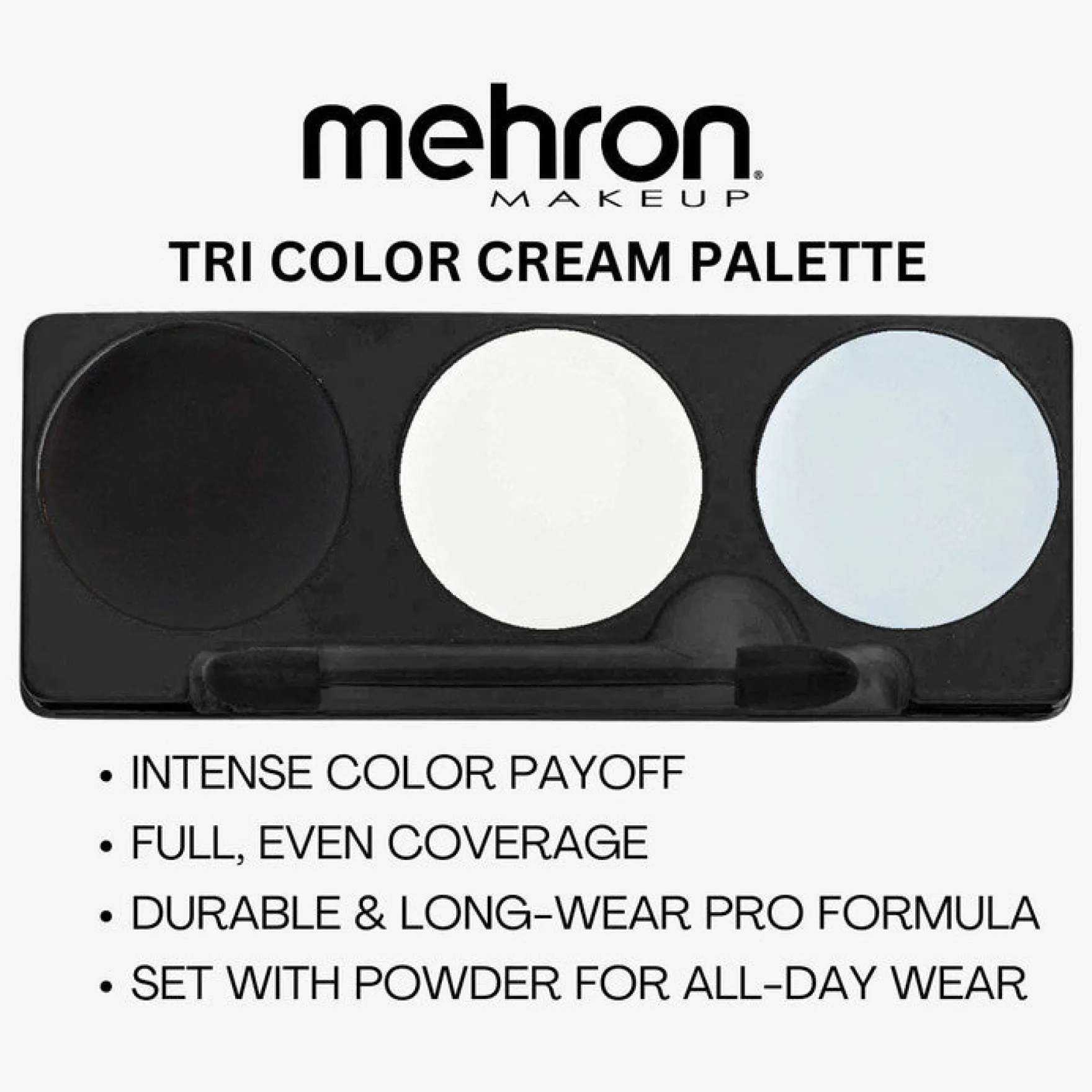 Tri-Color Makeup Palette Skeleton