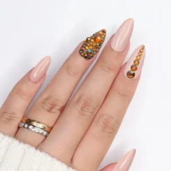 Twinkle Twinkle Rhinestone Amber Glow