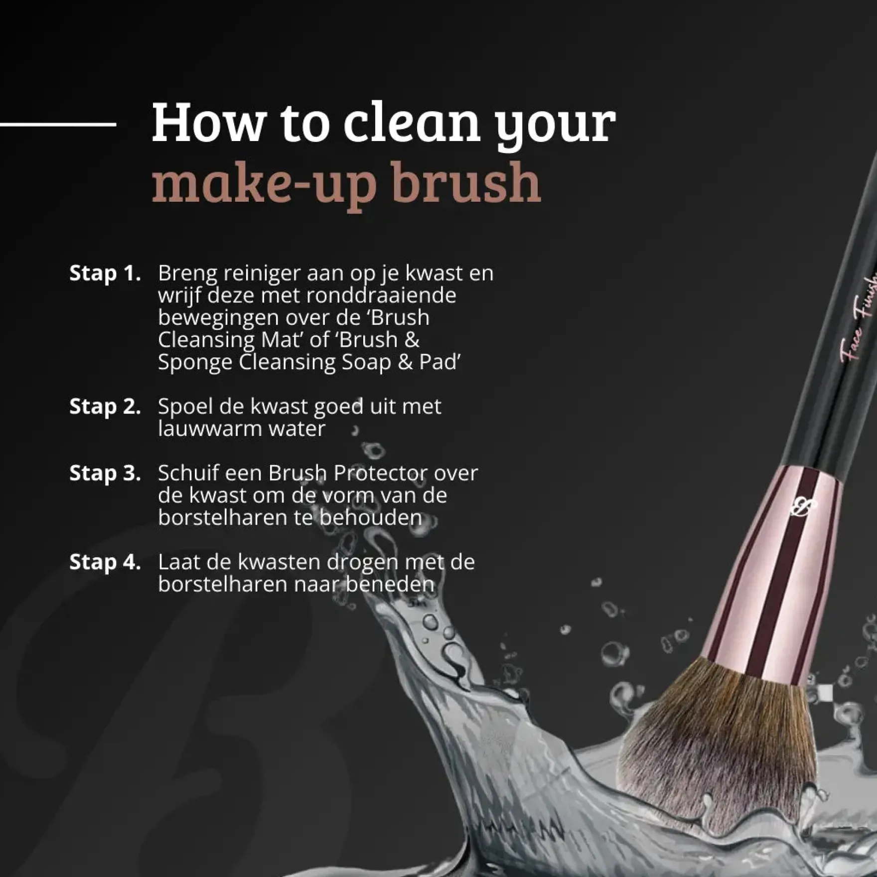 UP12 Face Finish Brush