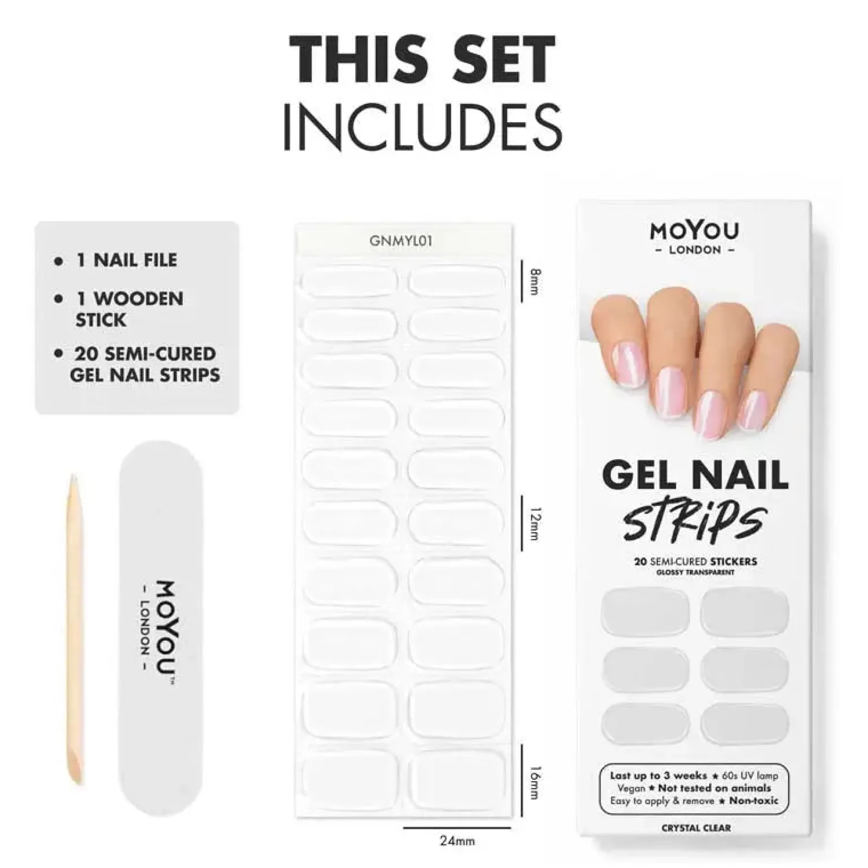 UV Gel Strips All You Need Is Less