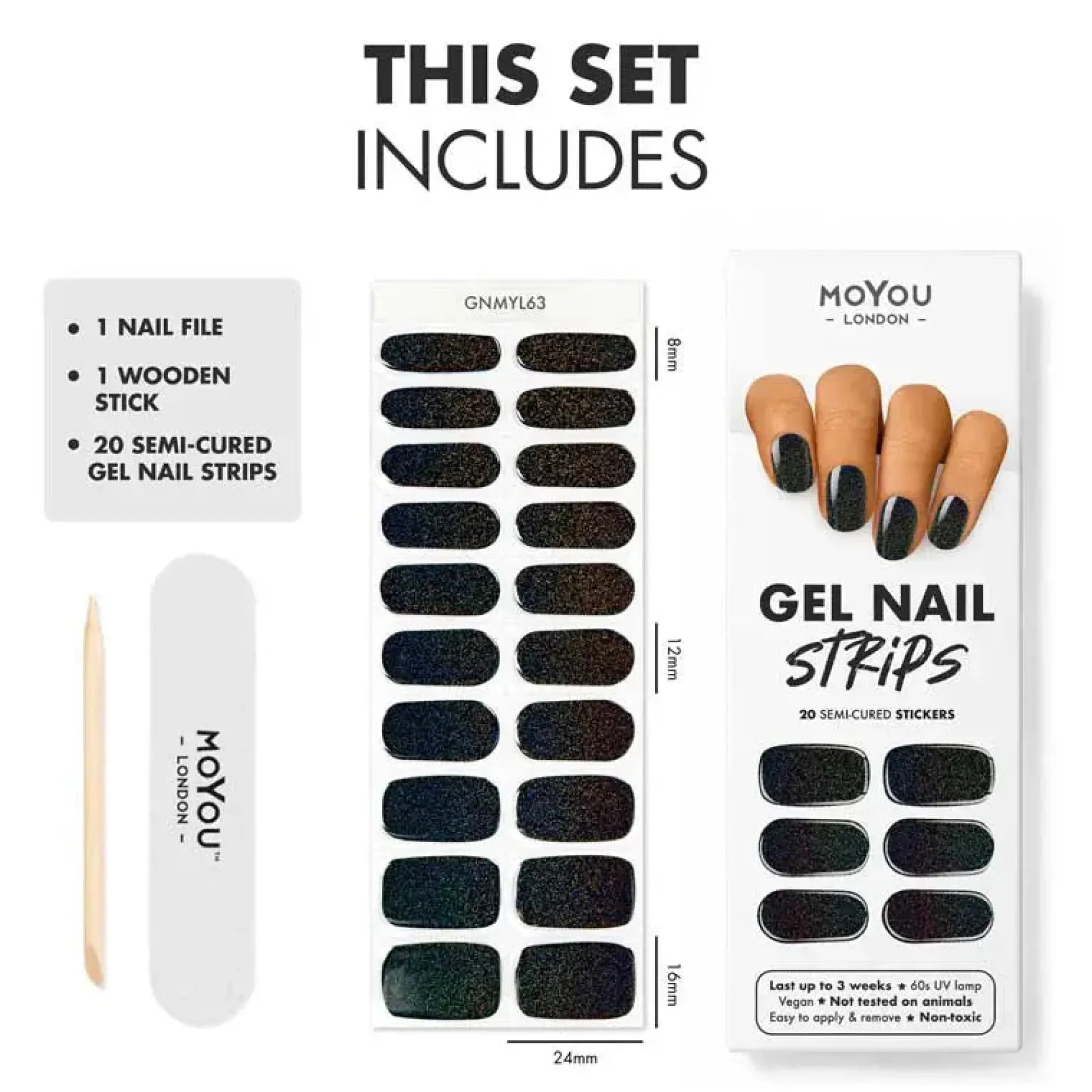 UV Gel Strips Magic Cocoa
