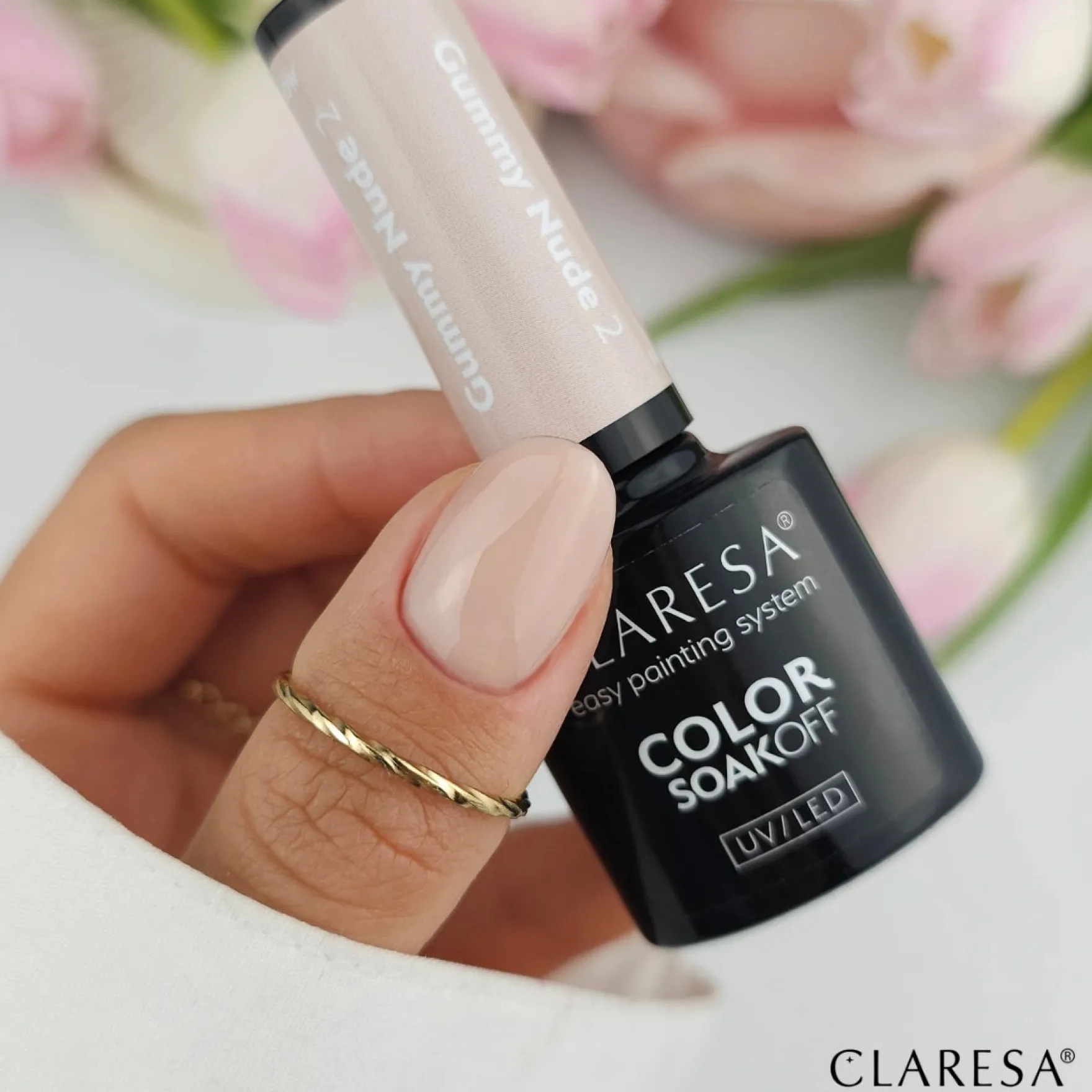 UV/LED Nail Polish Nude Glow Gummy Nude 2
