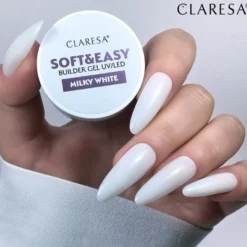 UV/LED Soft & Easy Builder Gel Milky White 12g