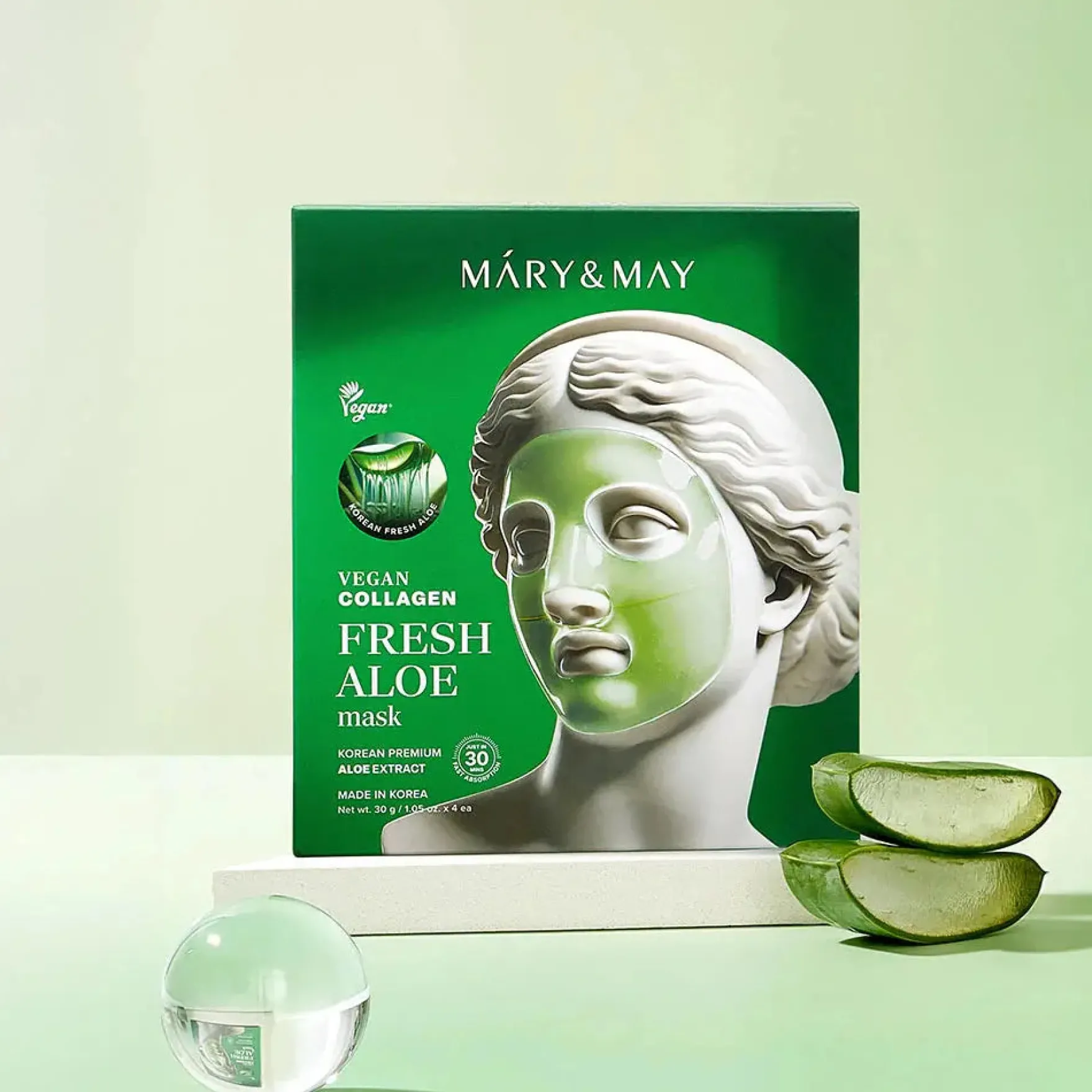 Vegan Collagen Fresh Aloe Mask