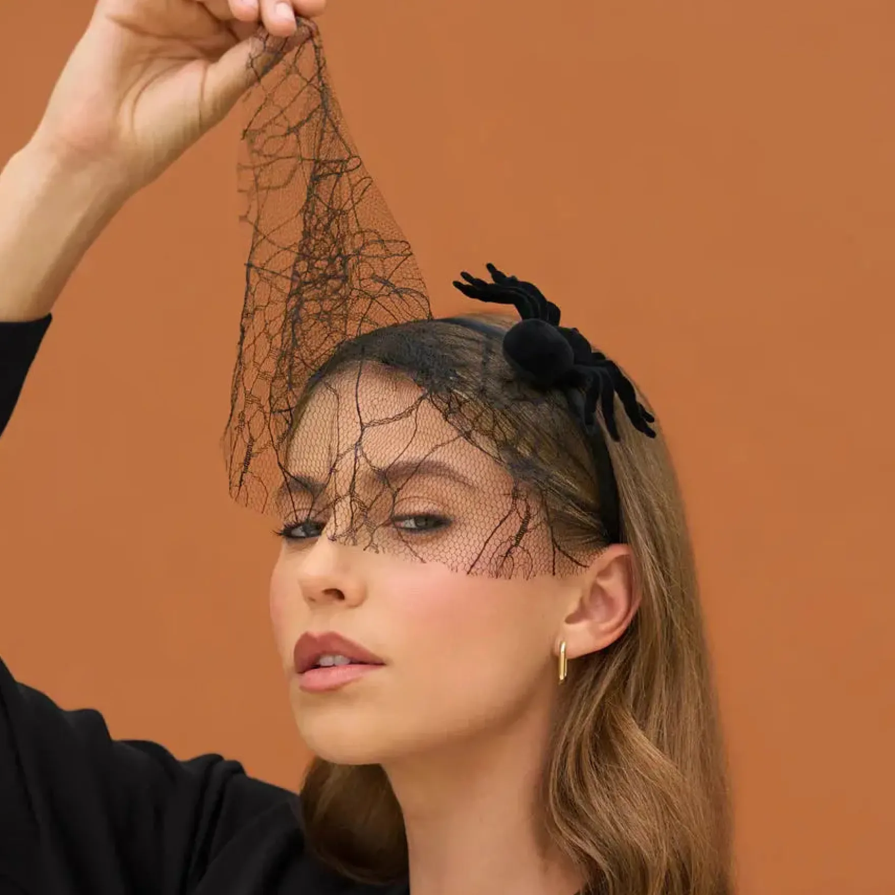 Veil Headband Spiderweb