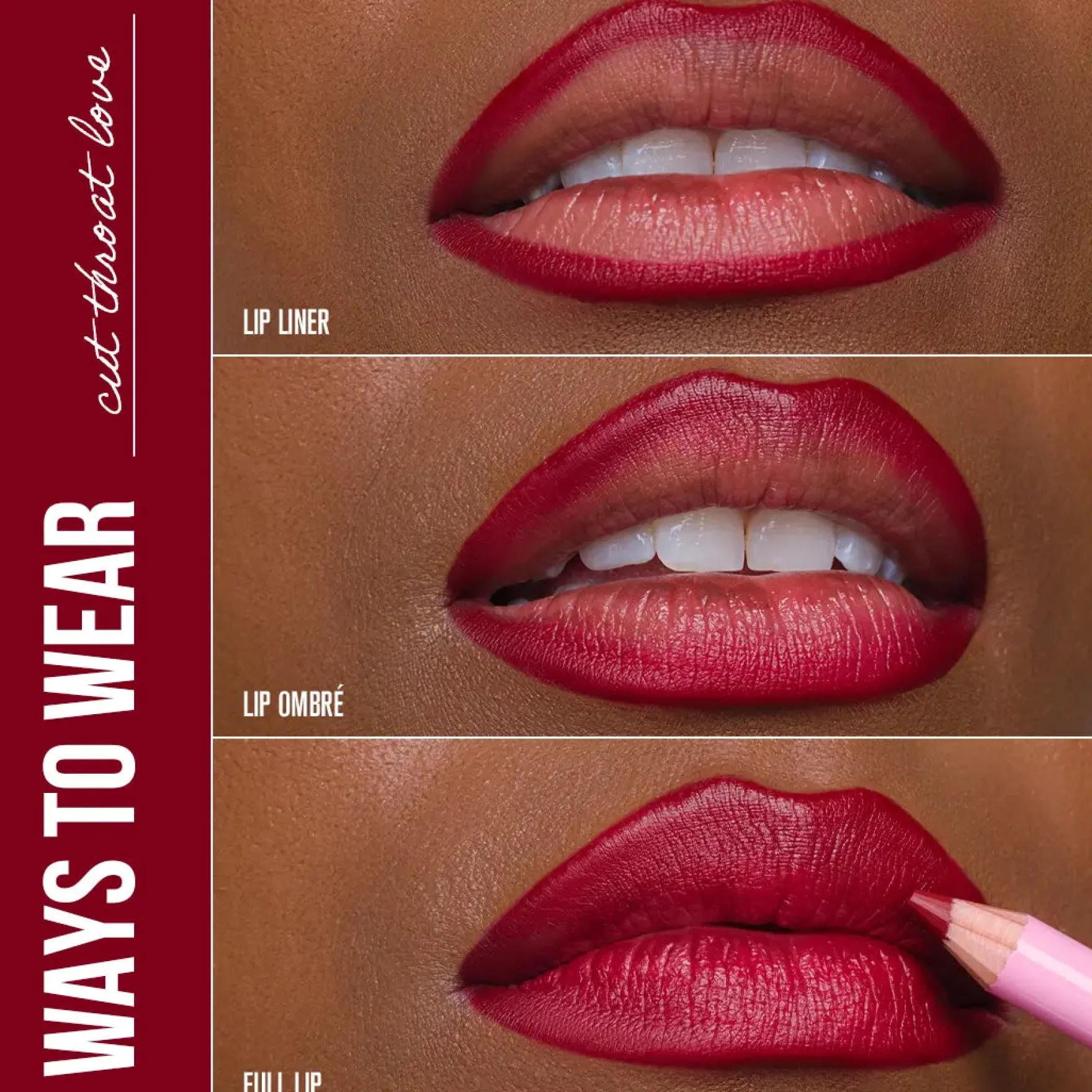 Velour Lip Liner Cut Throat Love