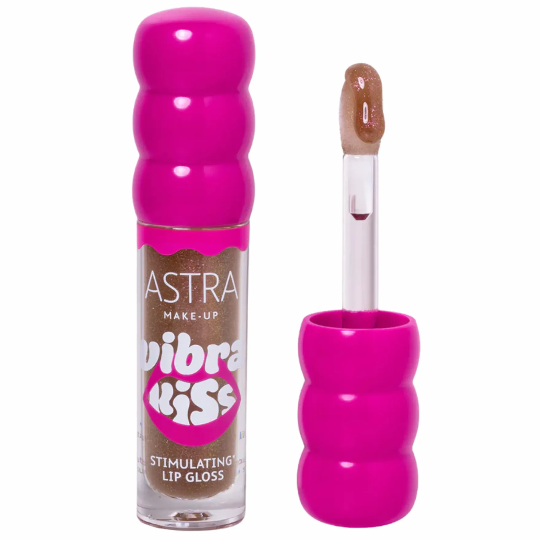 Vibra Kiss Stimulating Lip Gloss Slow Burn