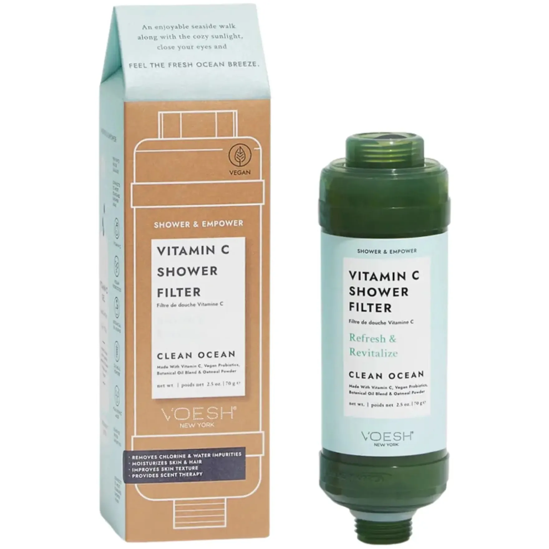 Vitamin C Shower Filter Clean Ocean
