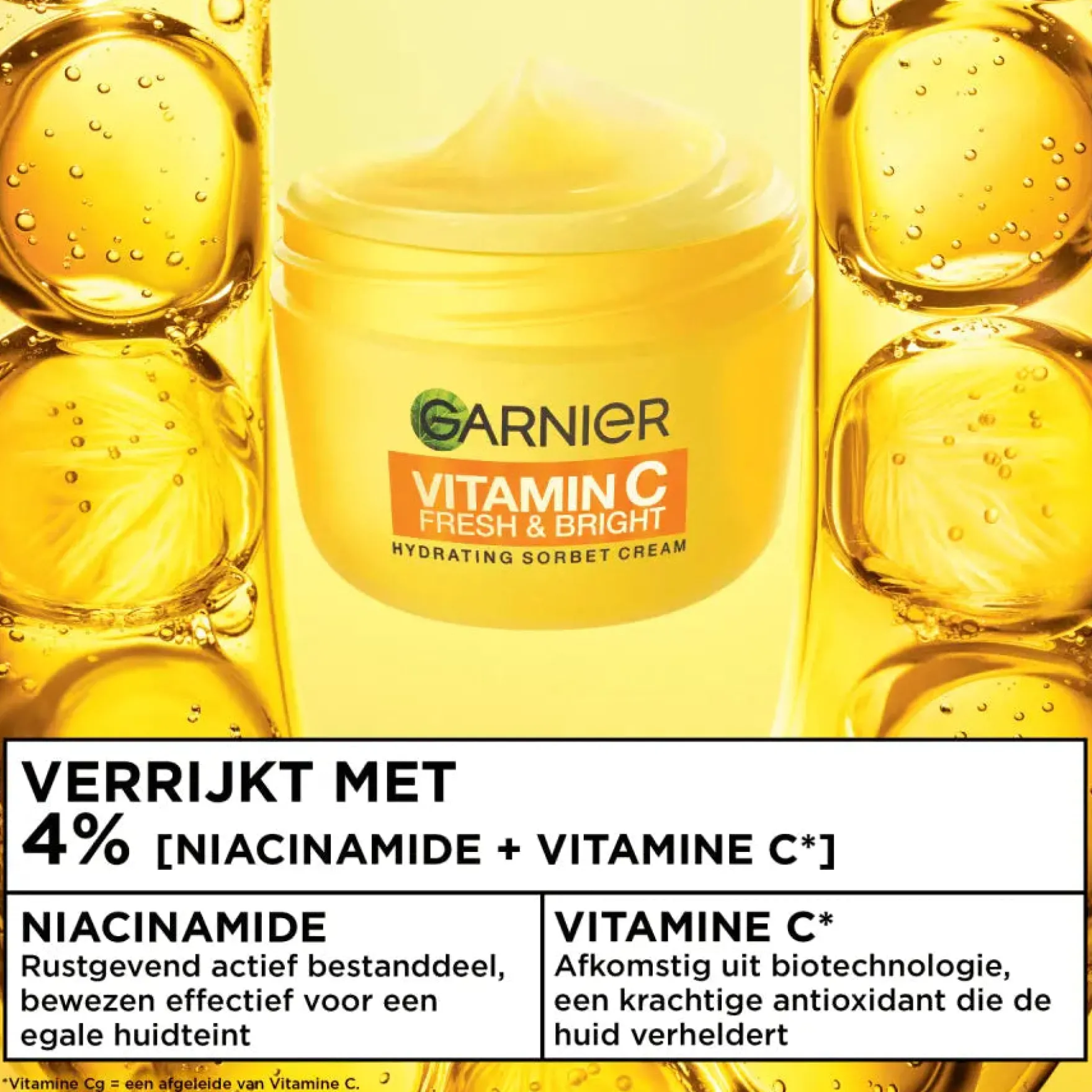 Vitamine C Fresh & Bright Hydrating Sorbet Cream