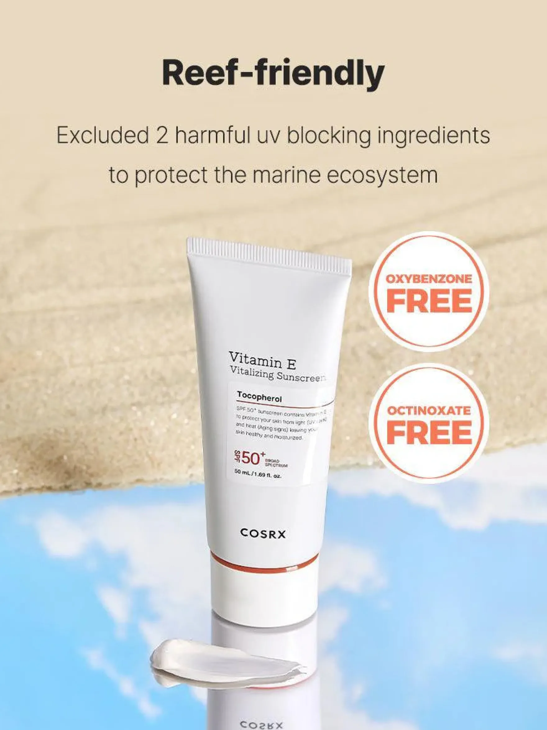 Vitamin E Vitalizing Sunscreen SPF 50+