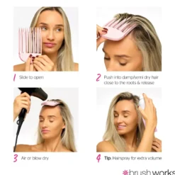 Volumising Hair Clips Set