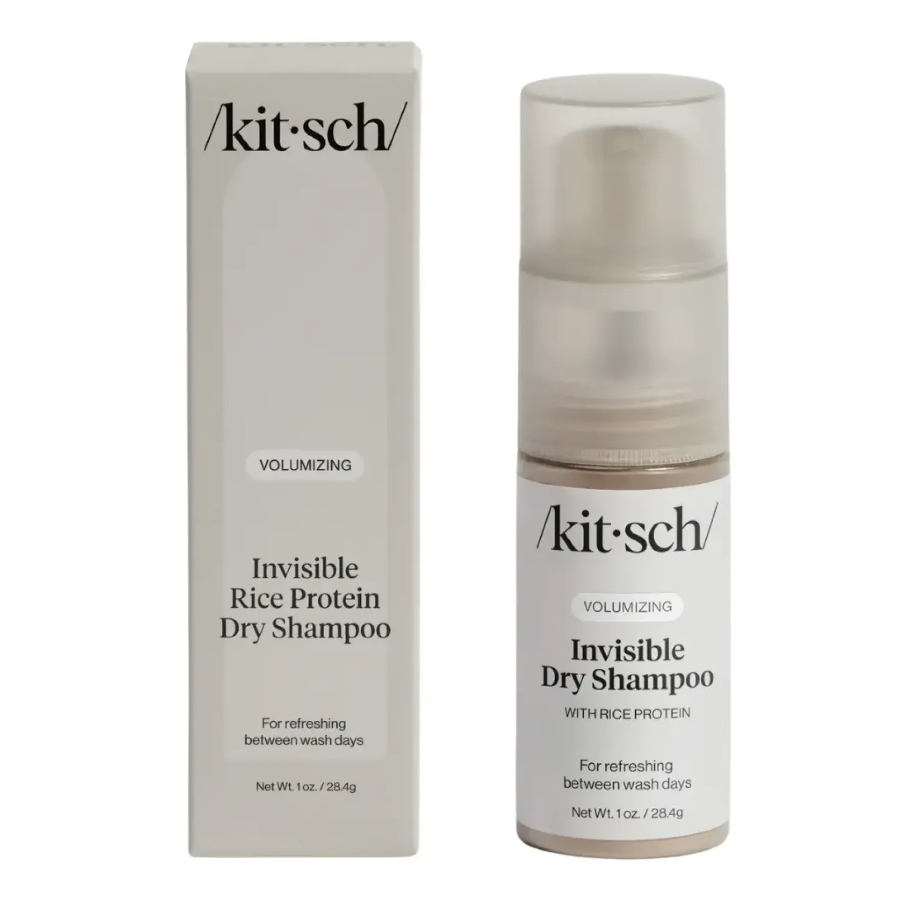 Volumizing Rice Protein Dry Shampoo Invisible