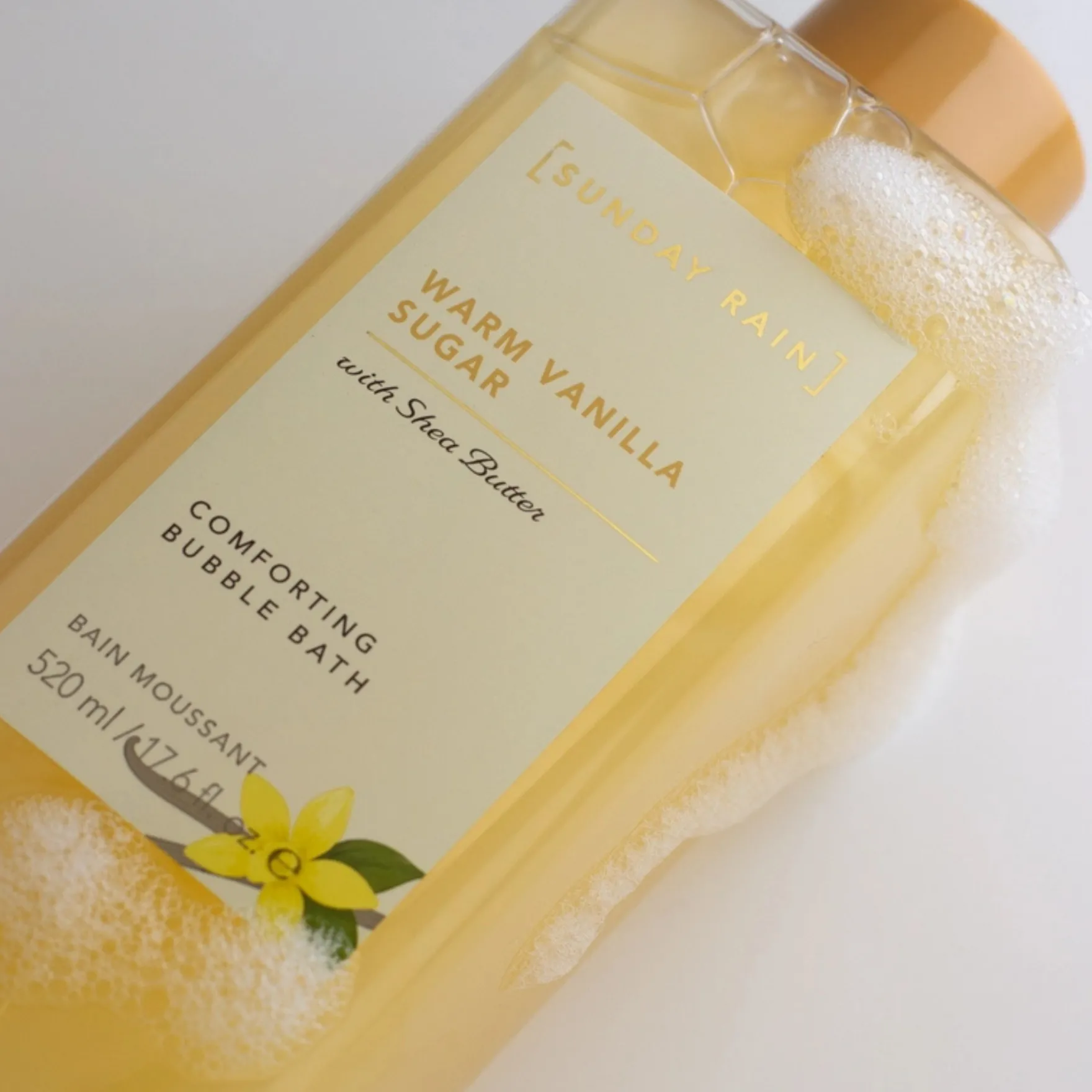 Warm Vanilla Sugar Bubble Bath 520 ml.