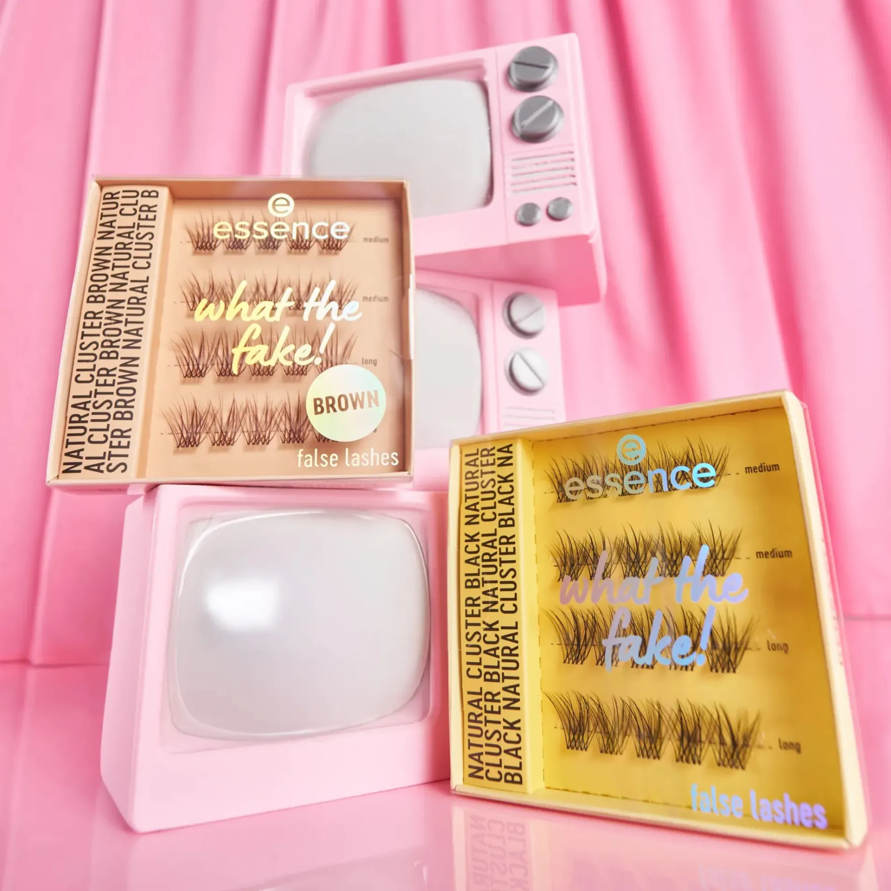 What The Fake! False Lashes 05 Natural Cluster Brown