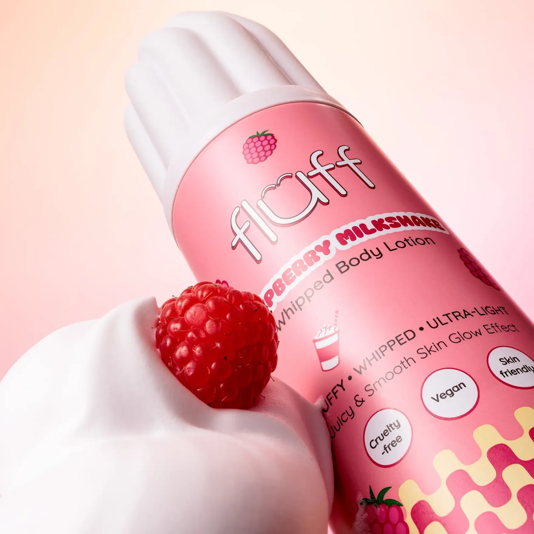 Whipped Body Lotion Raspberry Milkshake