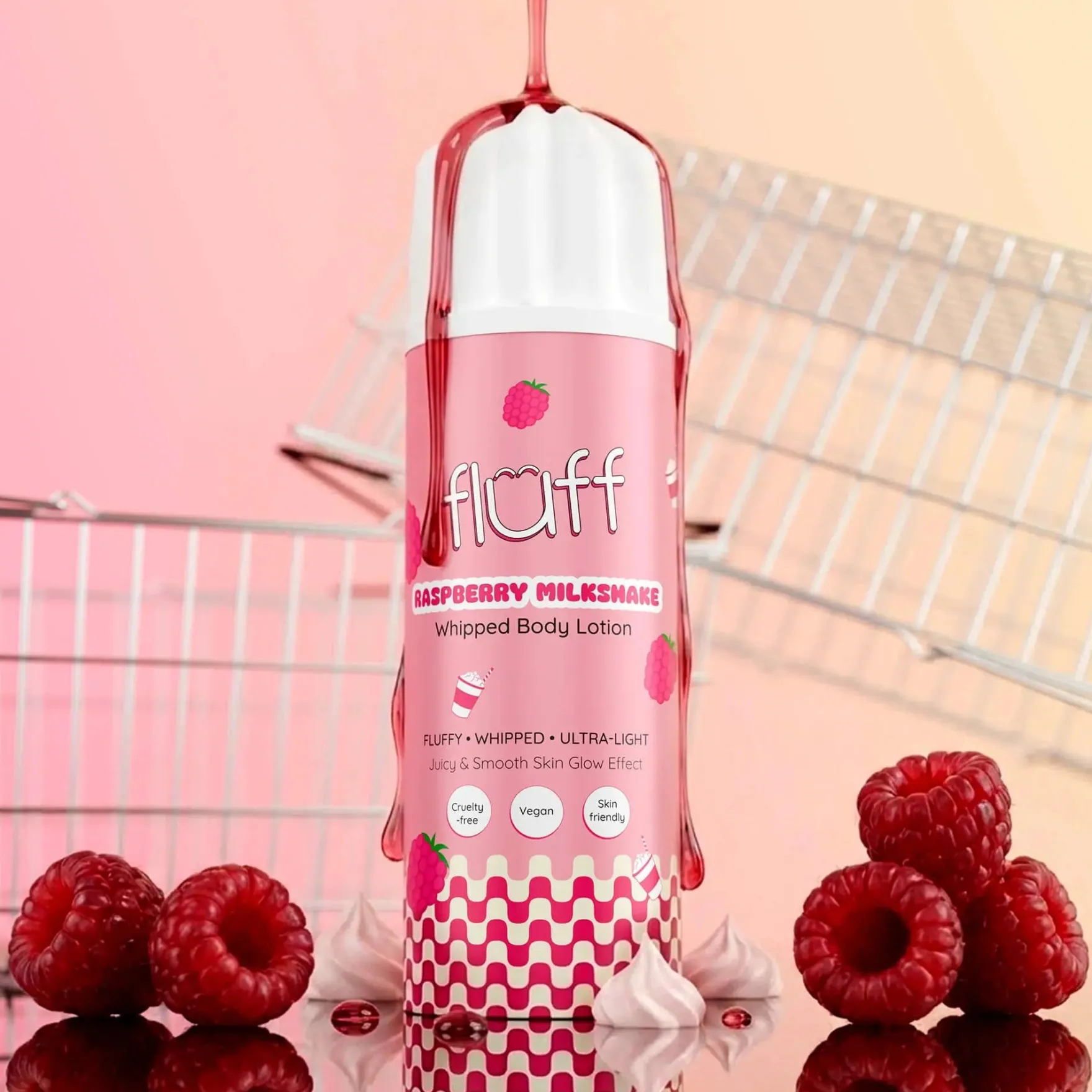 Whipped Body Lotion Raspberry Milkshake