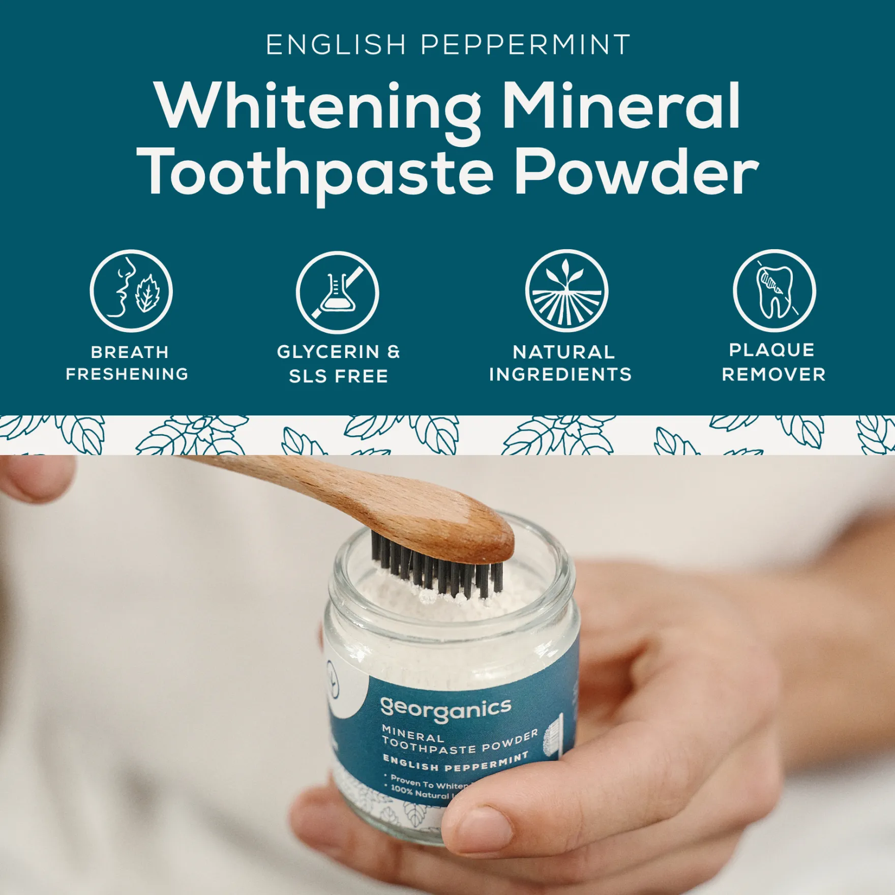 Whitening Toothpowder Peppermint