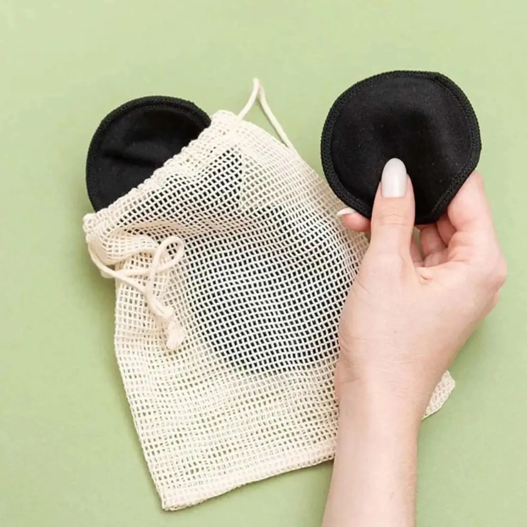 Wiederverwendbaren Wattepads