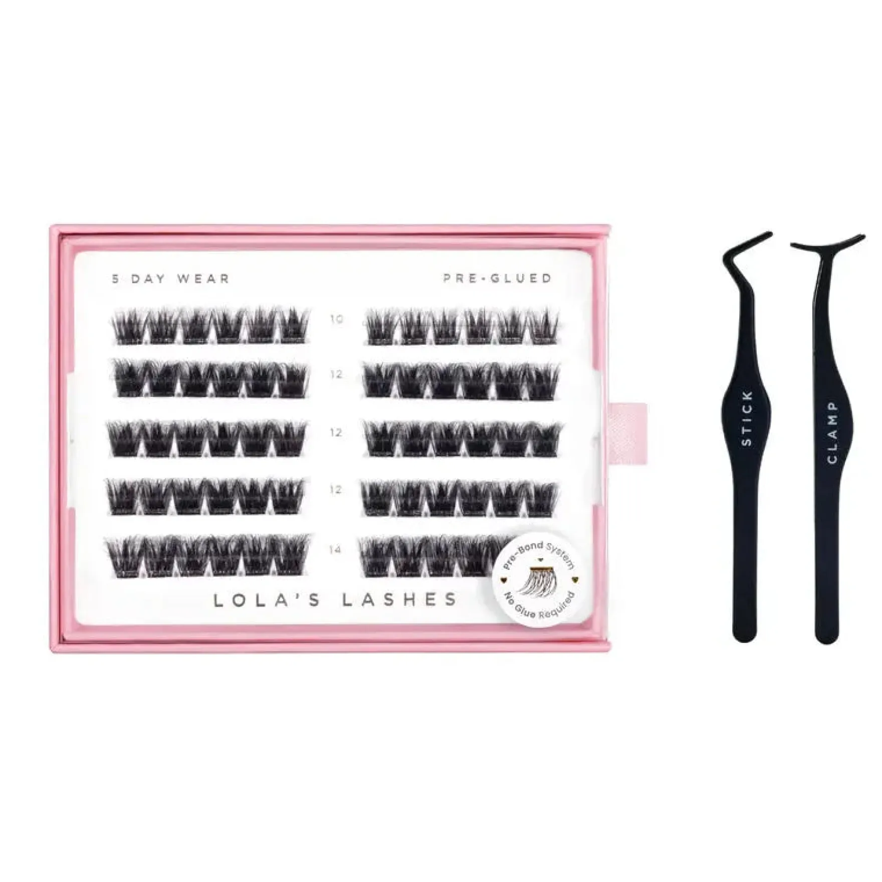 Wispy Volume Pre-Glued Lashes Set