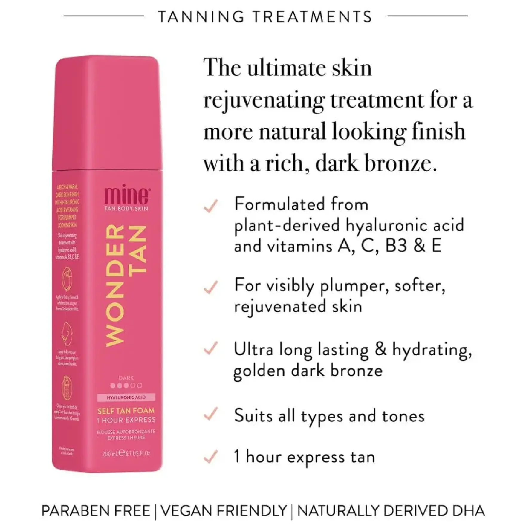 Wonder Tan Self Tan Foam
