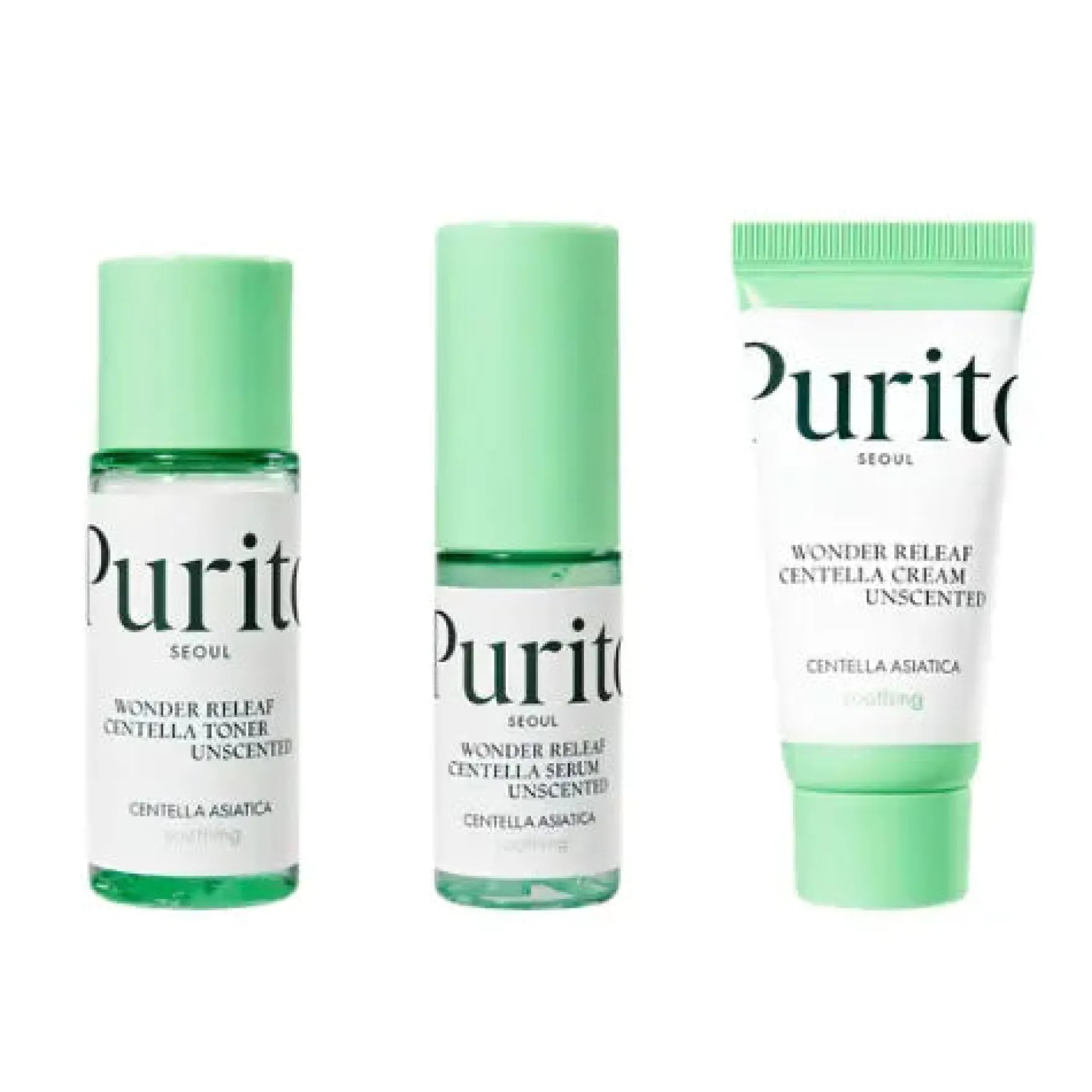 Wonder Releaf Centella Mini Kit Unscented