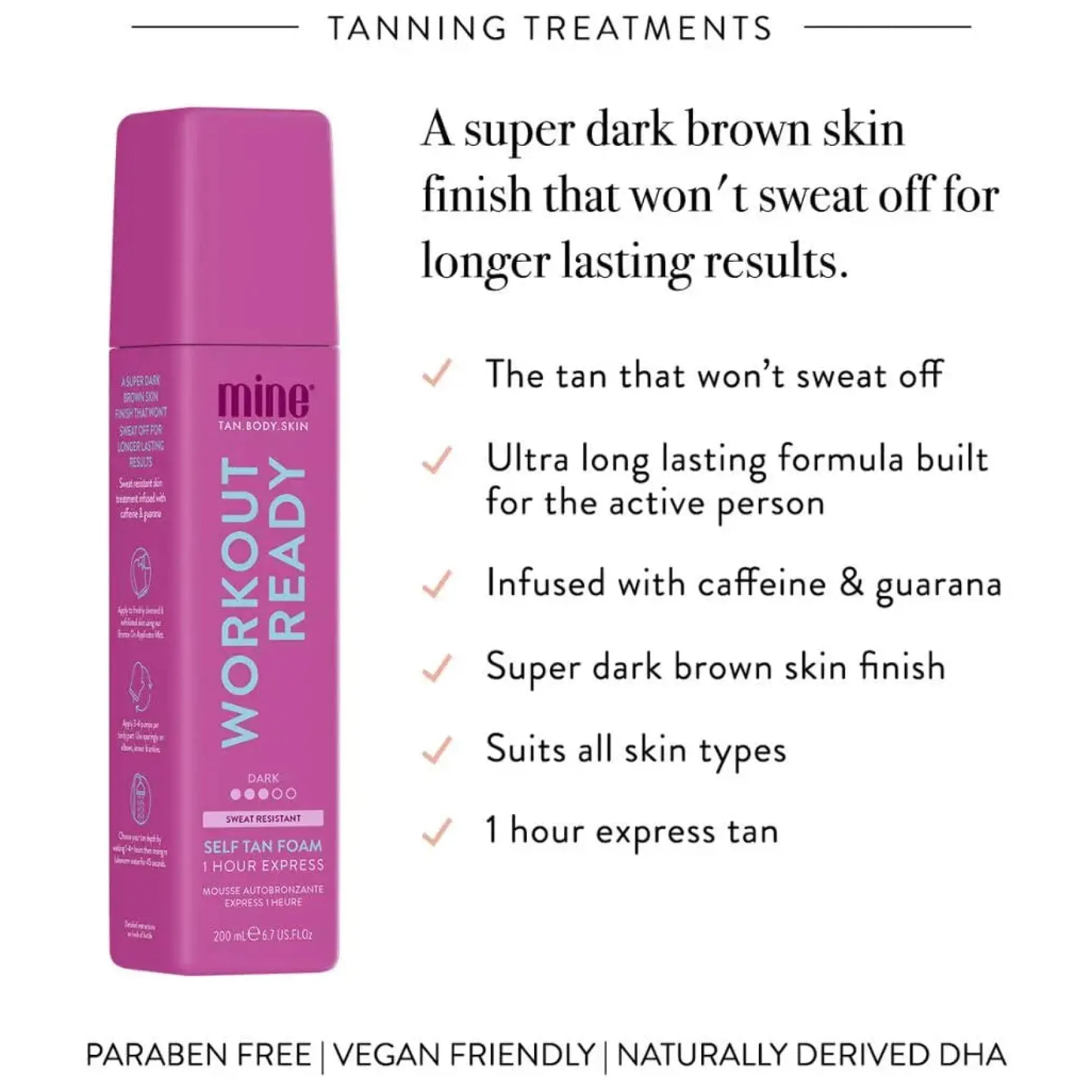 Workout Ready Self Tan Foam