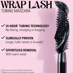 Wrap Lash Tubing Mascara Brown