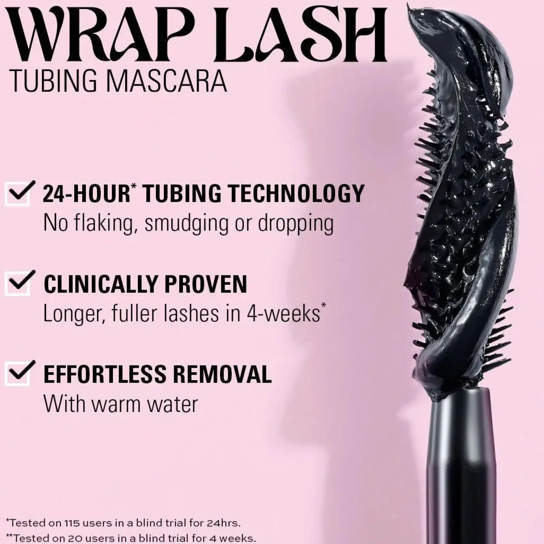 Wrap Lash Tubing Mascara Brown