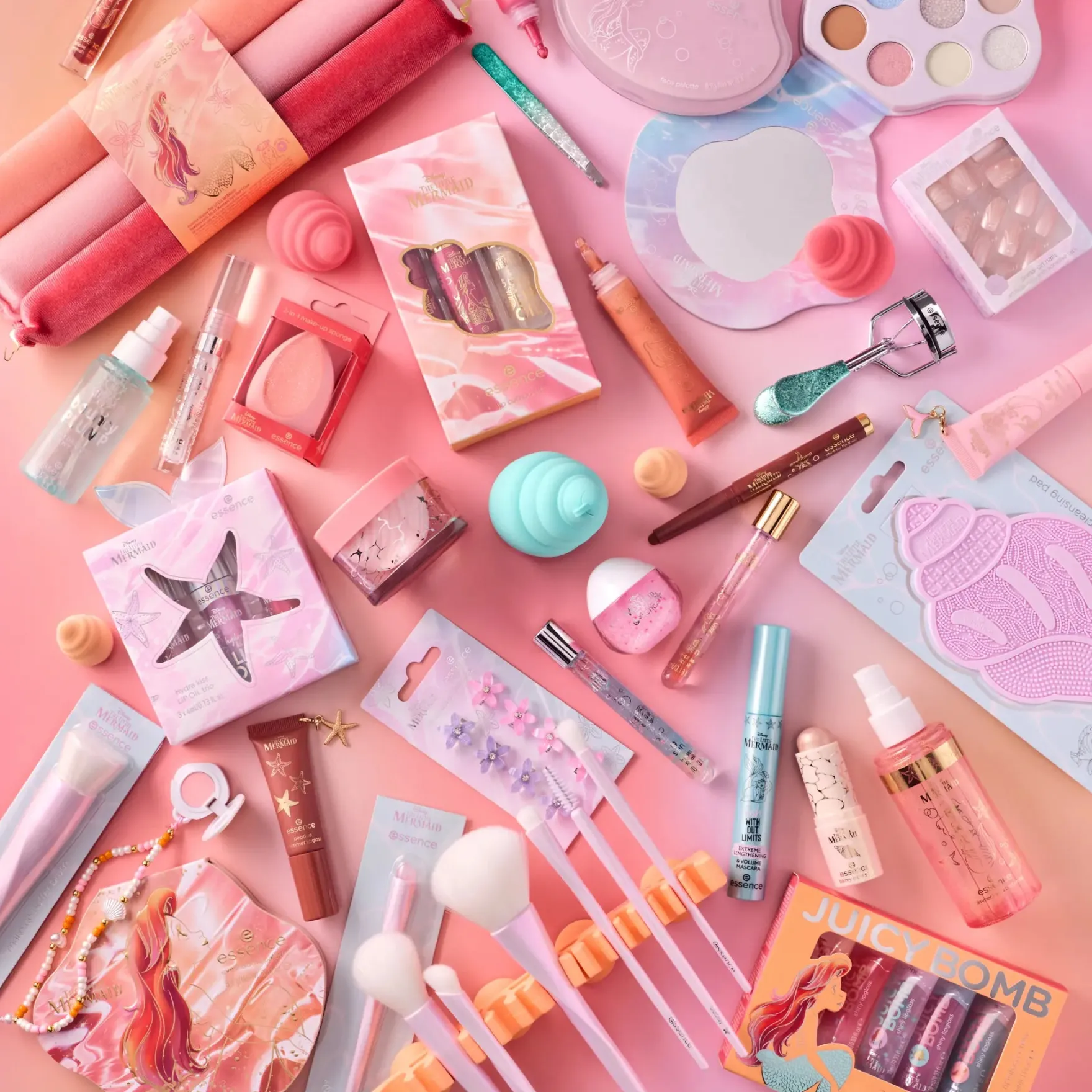 X Disney The Little Mermaid Heartless Curls Kit Mermaid Hair Don't Care