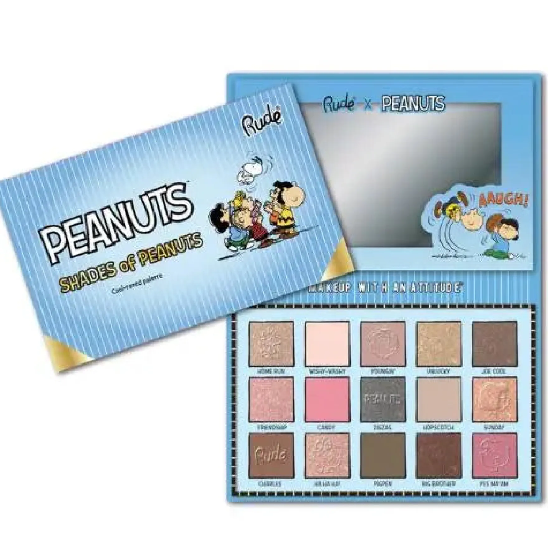 x Peanuts Shades of Peanuts Eyeshadow Palette Cool-Toned