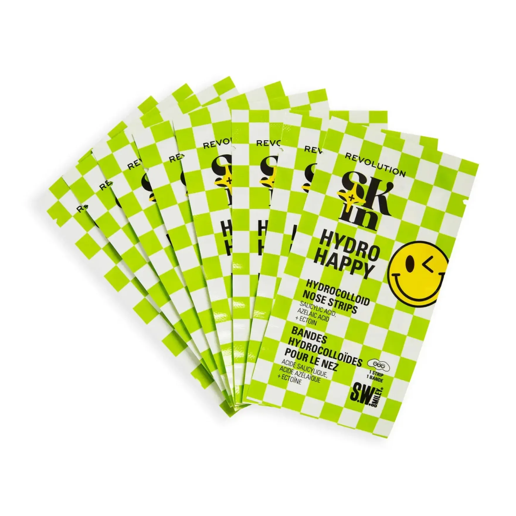 x S.W.Smiley Hydro Happy Hydrocolloid Nose Strips