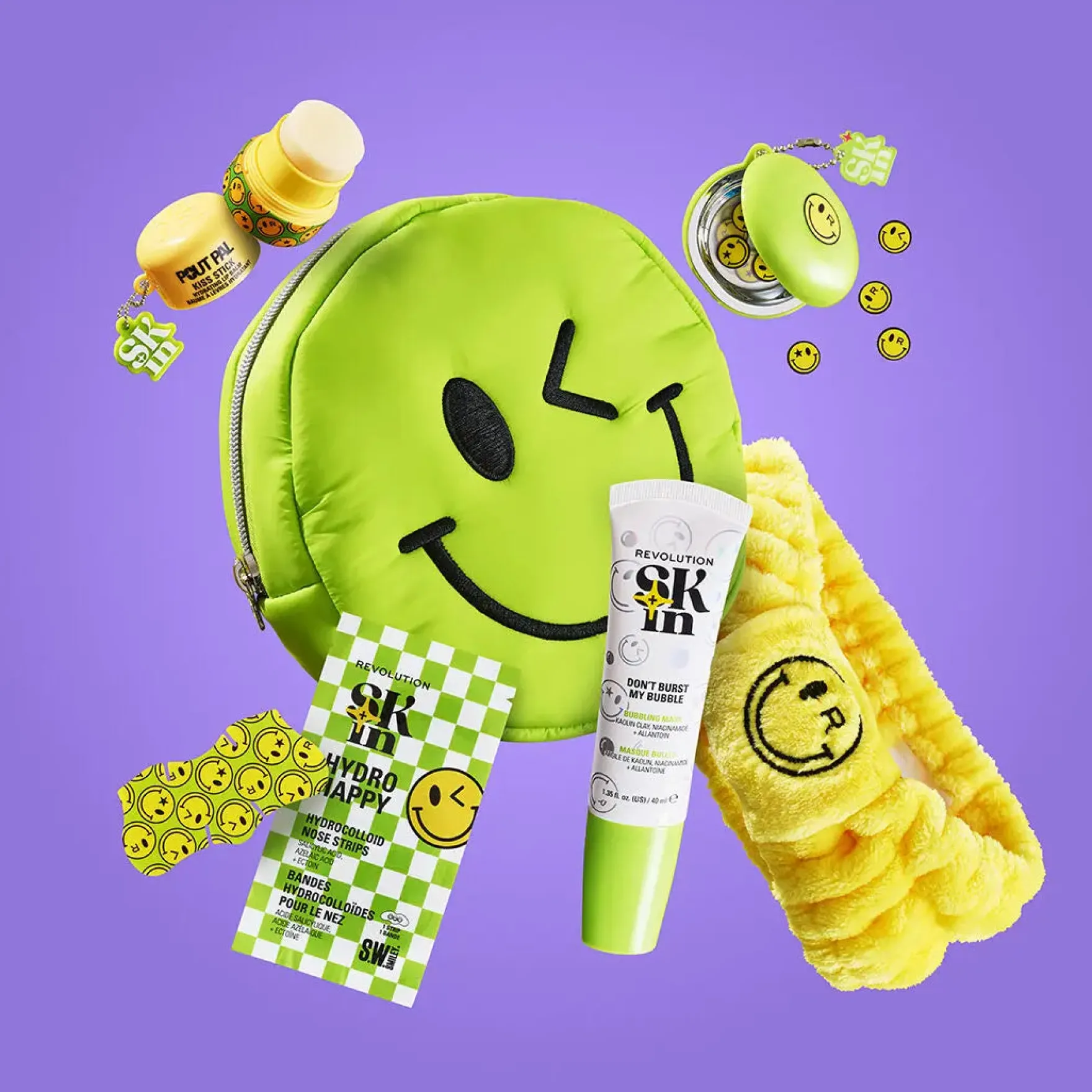 x S.W.Smiley Toiletry Bag