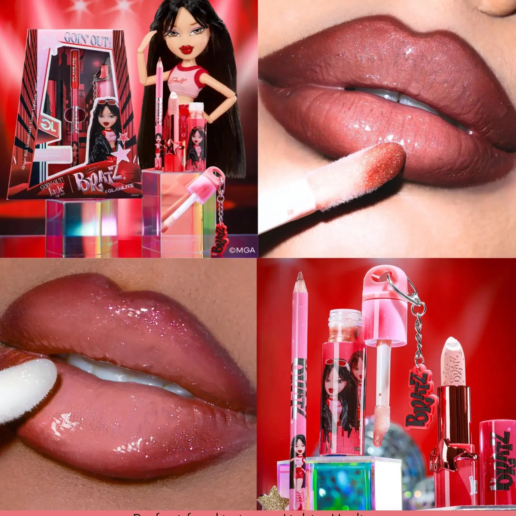 x Bratz Goin' Out Jade Lip Kit