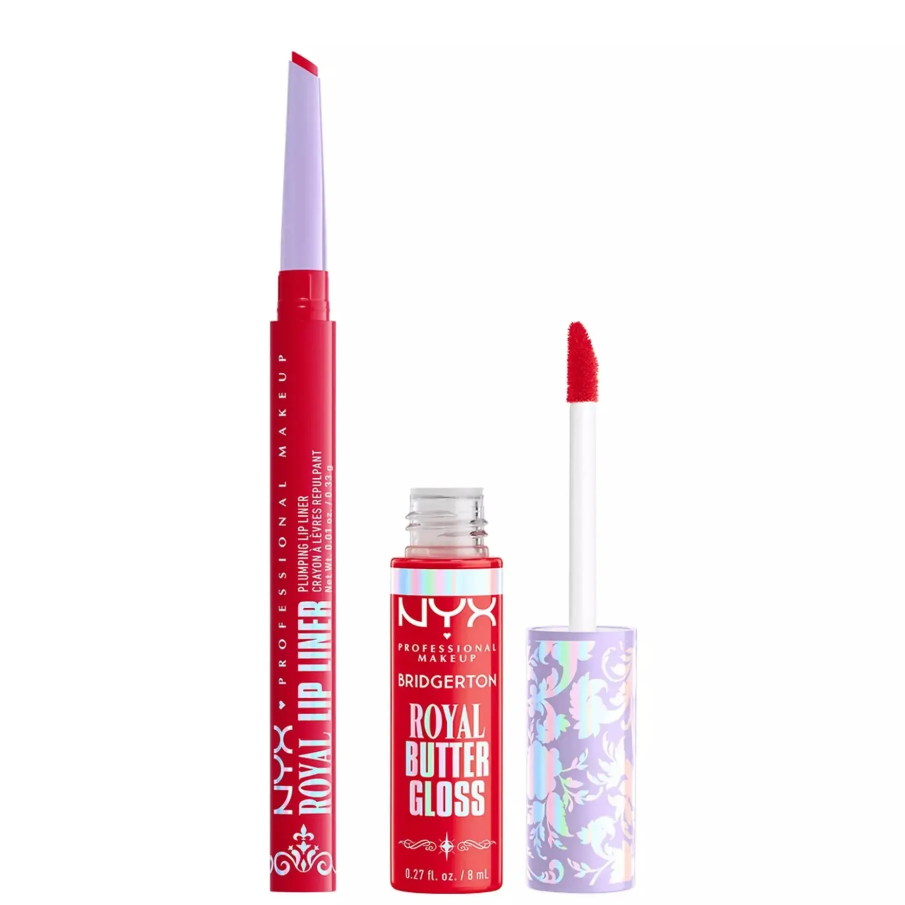 x Bridgerton Royal Treasures Duo Lipkit 04 Rogue Romance + Flirt Alert