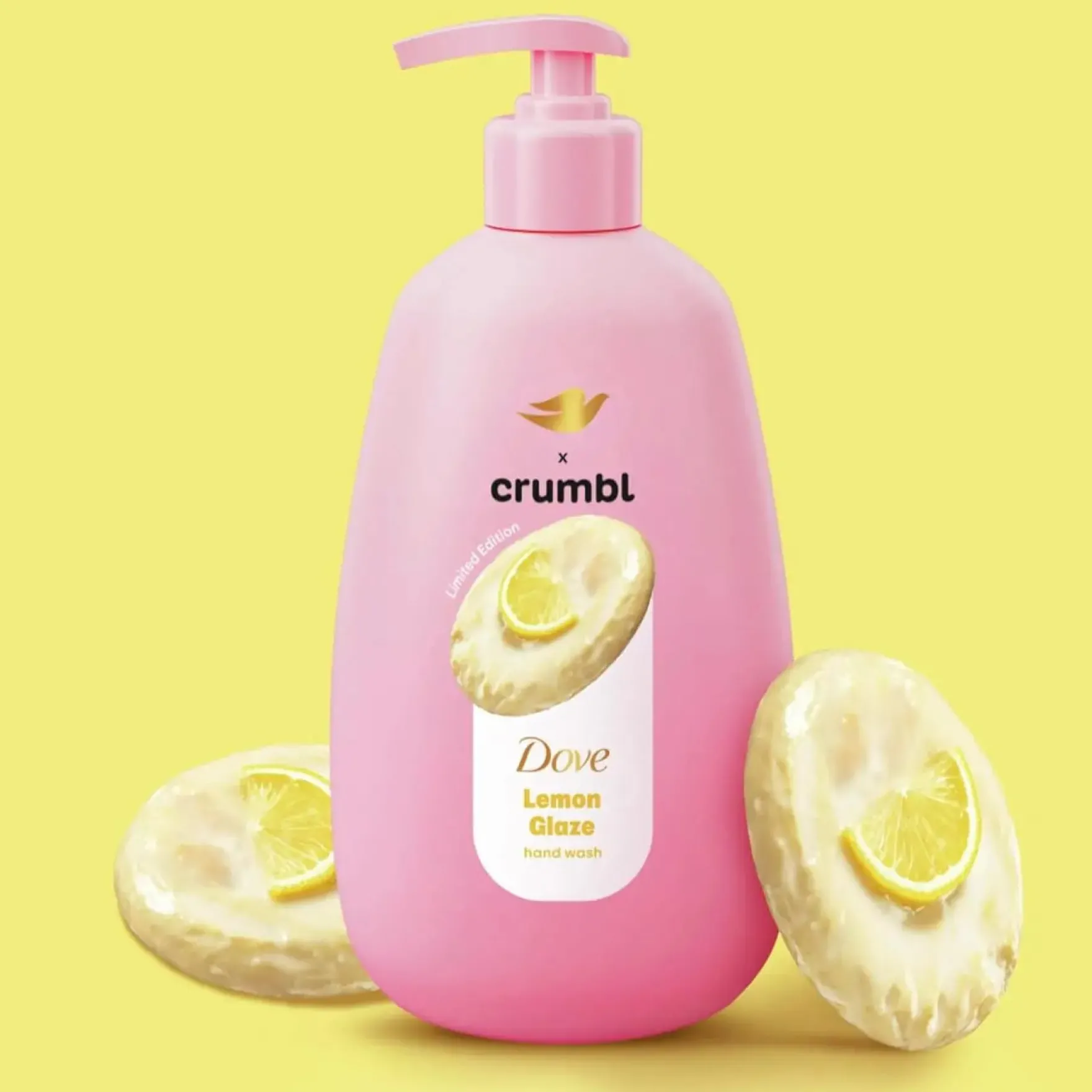 X Crumbl Limited Edition Liquid Hand Soap Lemon Glaze