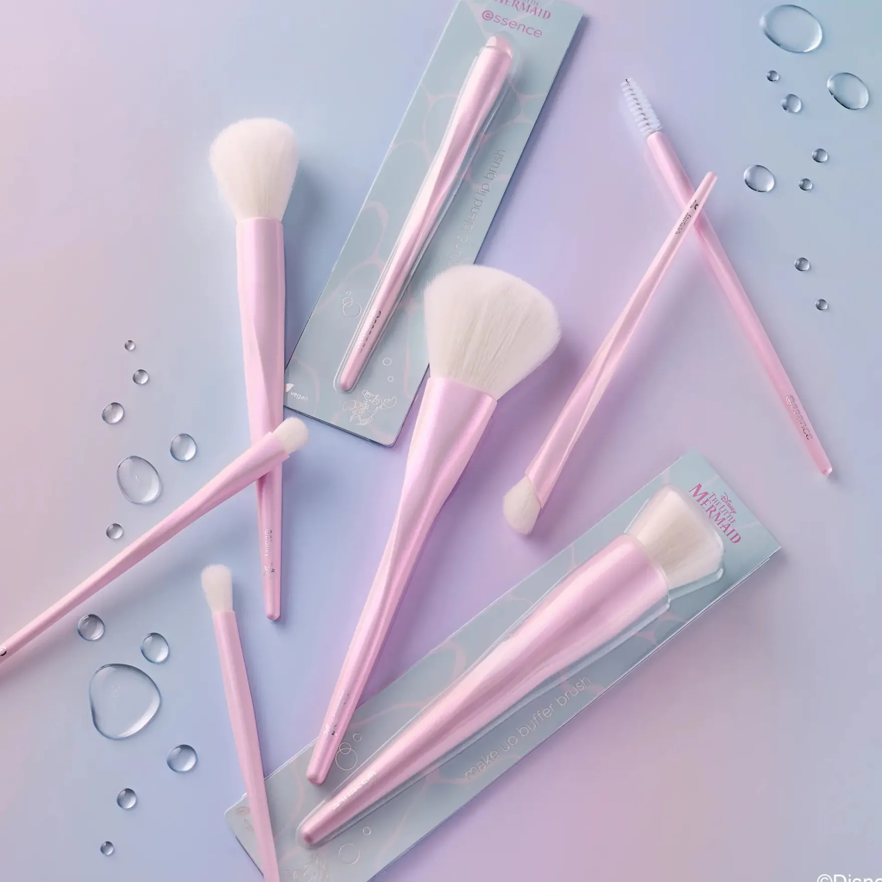 X Disney The Little Mermaid Blur & Blend Lip Brush Seaside Cutie