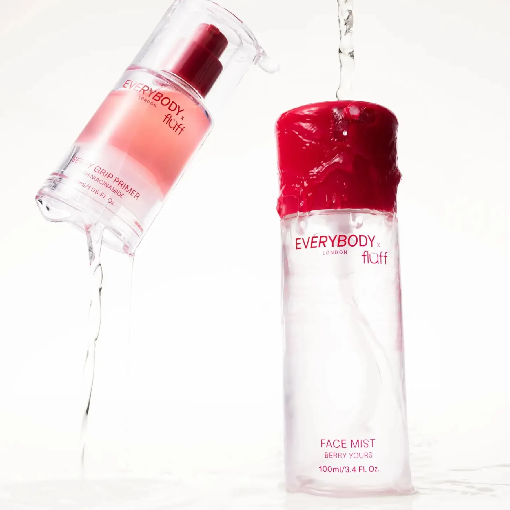 X Fluff Berry Grip Primer with Niacinamide