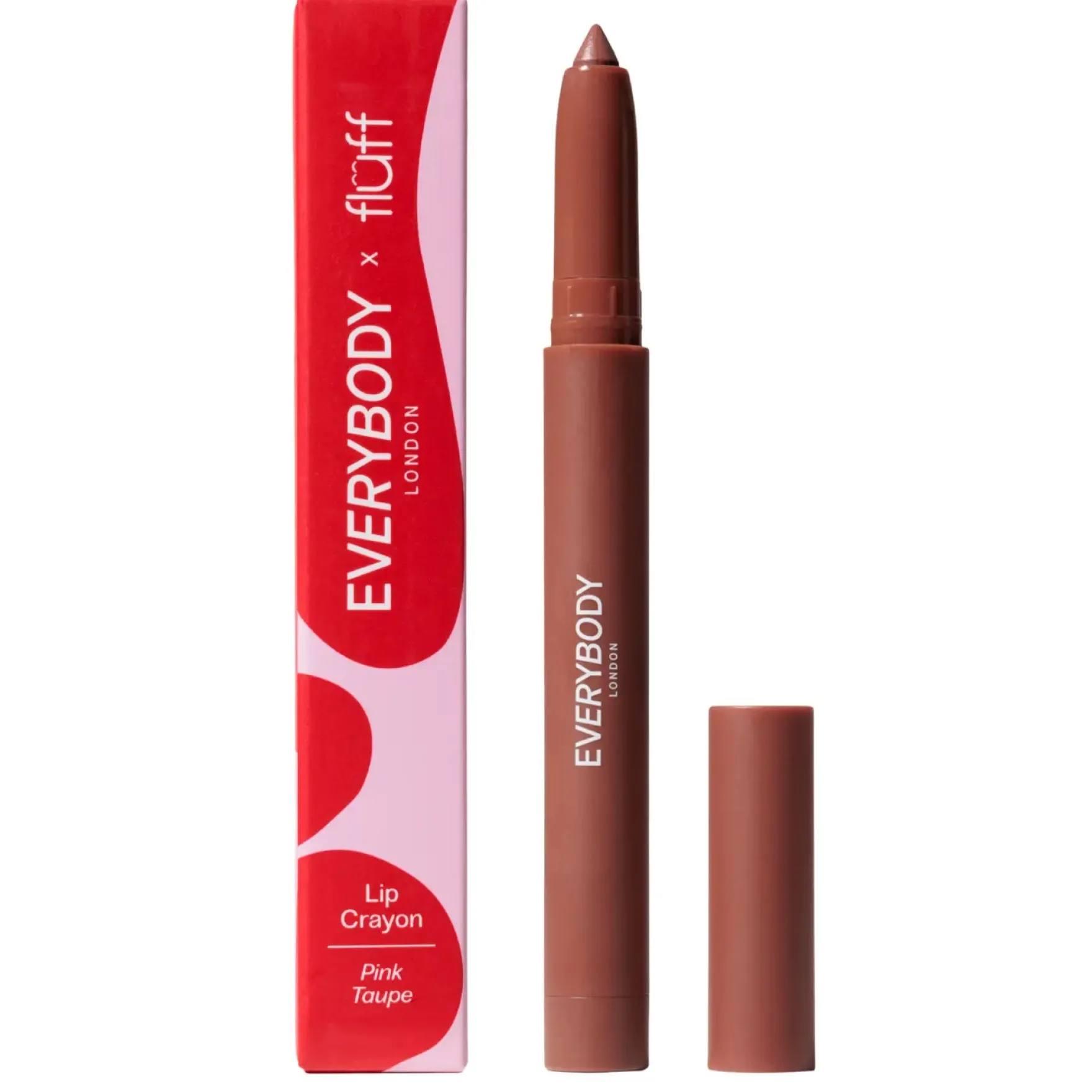 X Fluff Blending Lip Crayon Pink Taupe