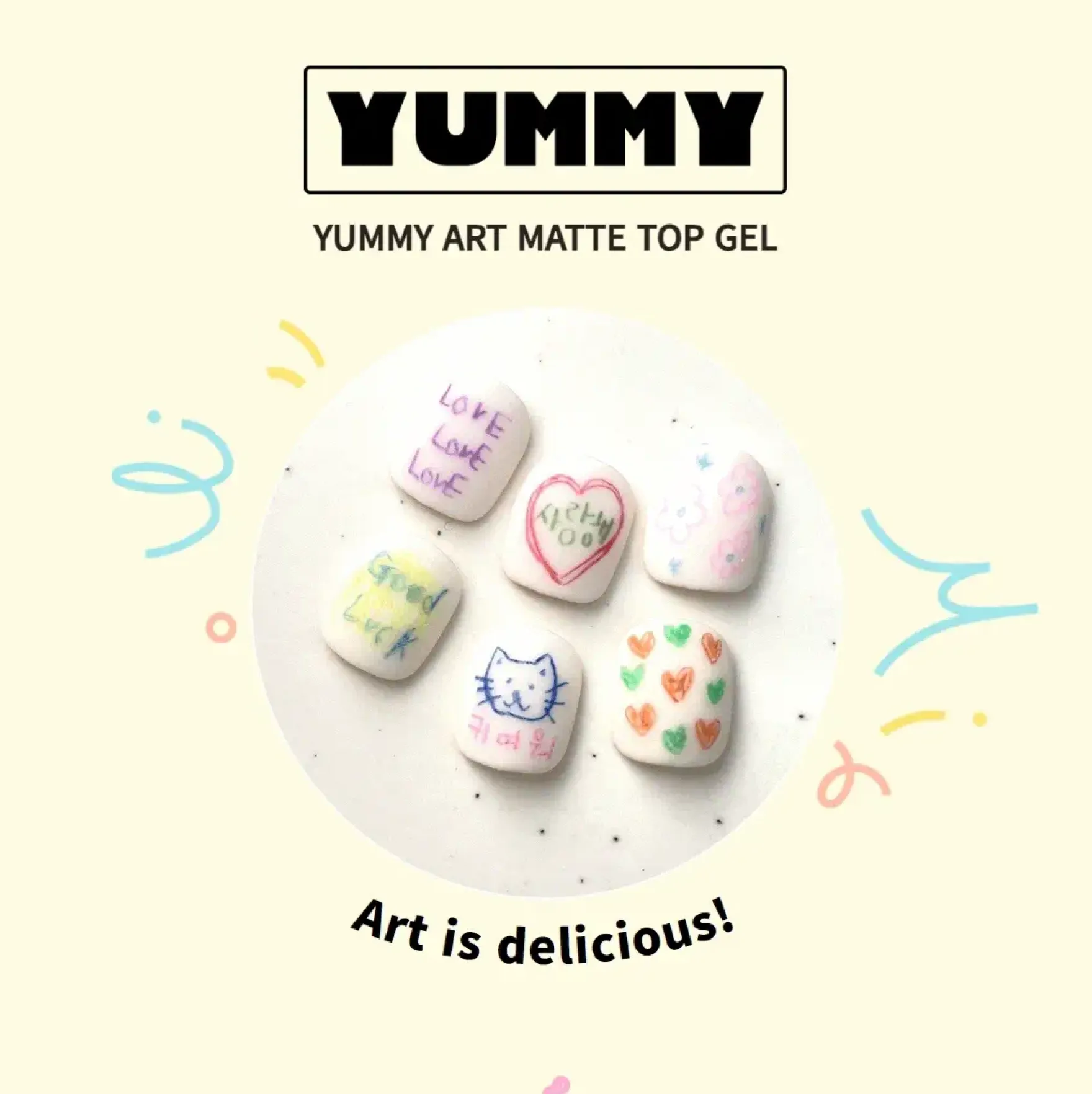 x Jini Yummy Matte Top Gel