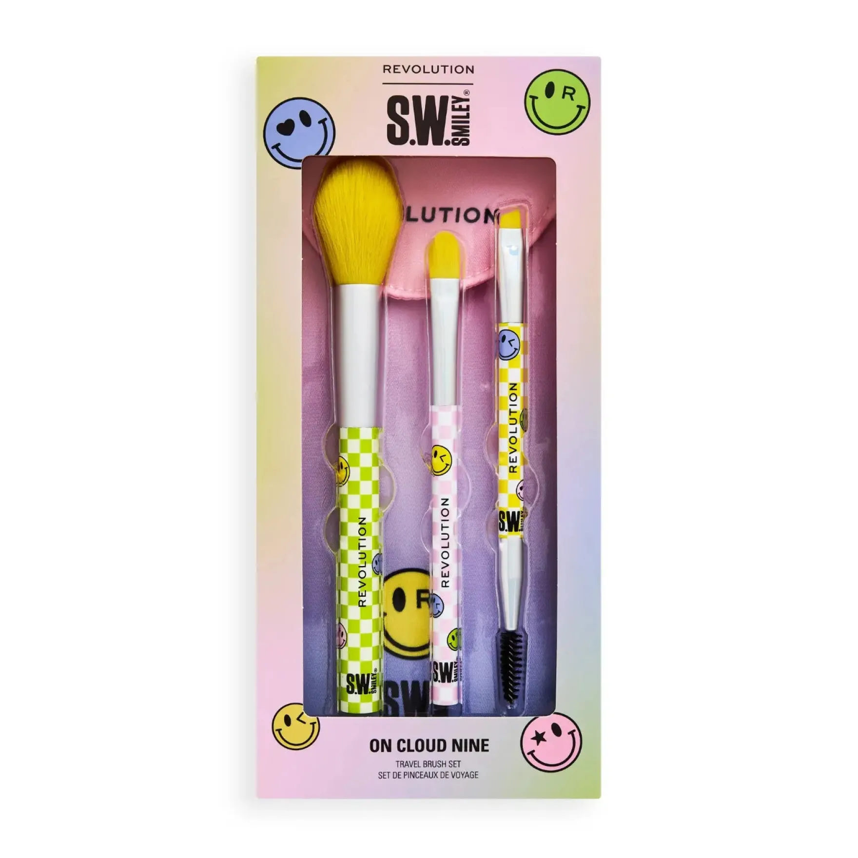 x S.W.Smiley On Cloud Nine Brush Set