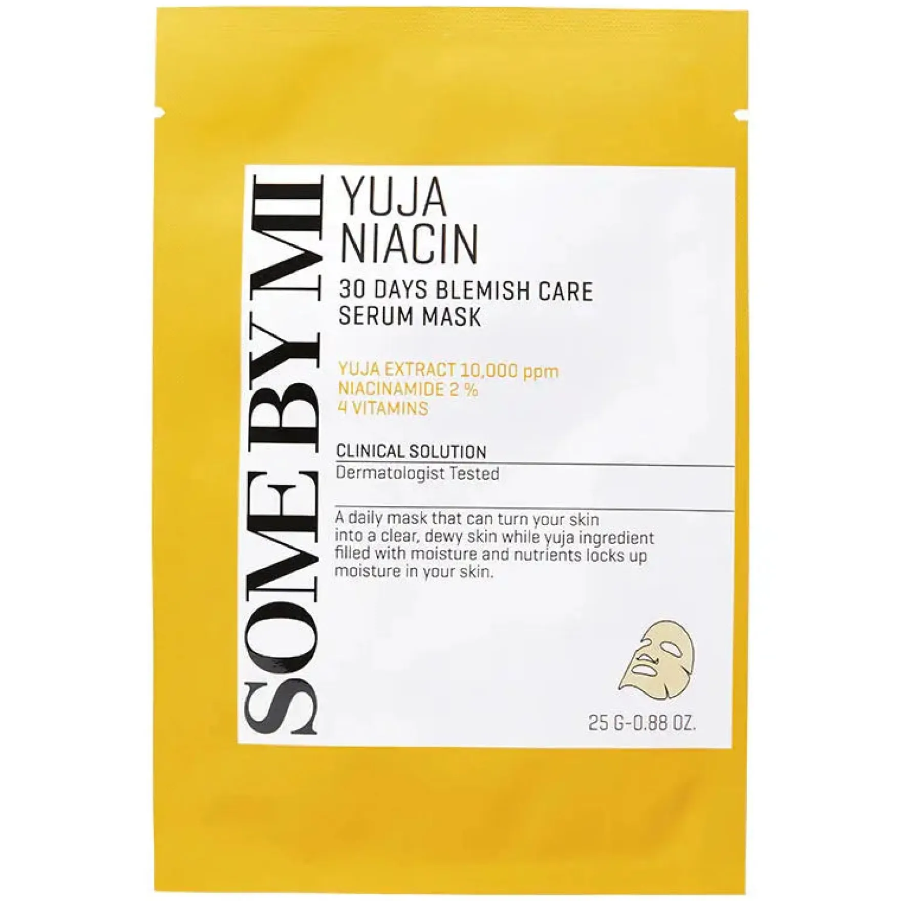 Yuja Niacin Brightening 30 Days Blemish Care Serum Mask